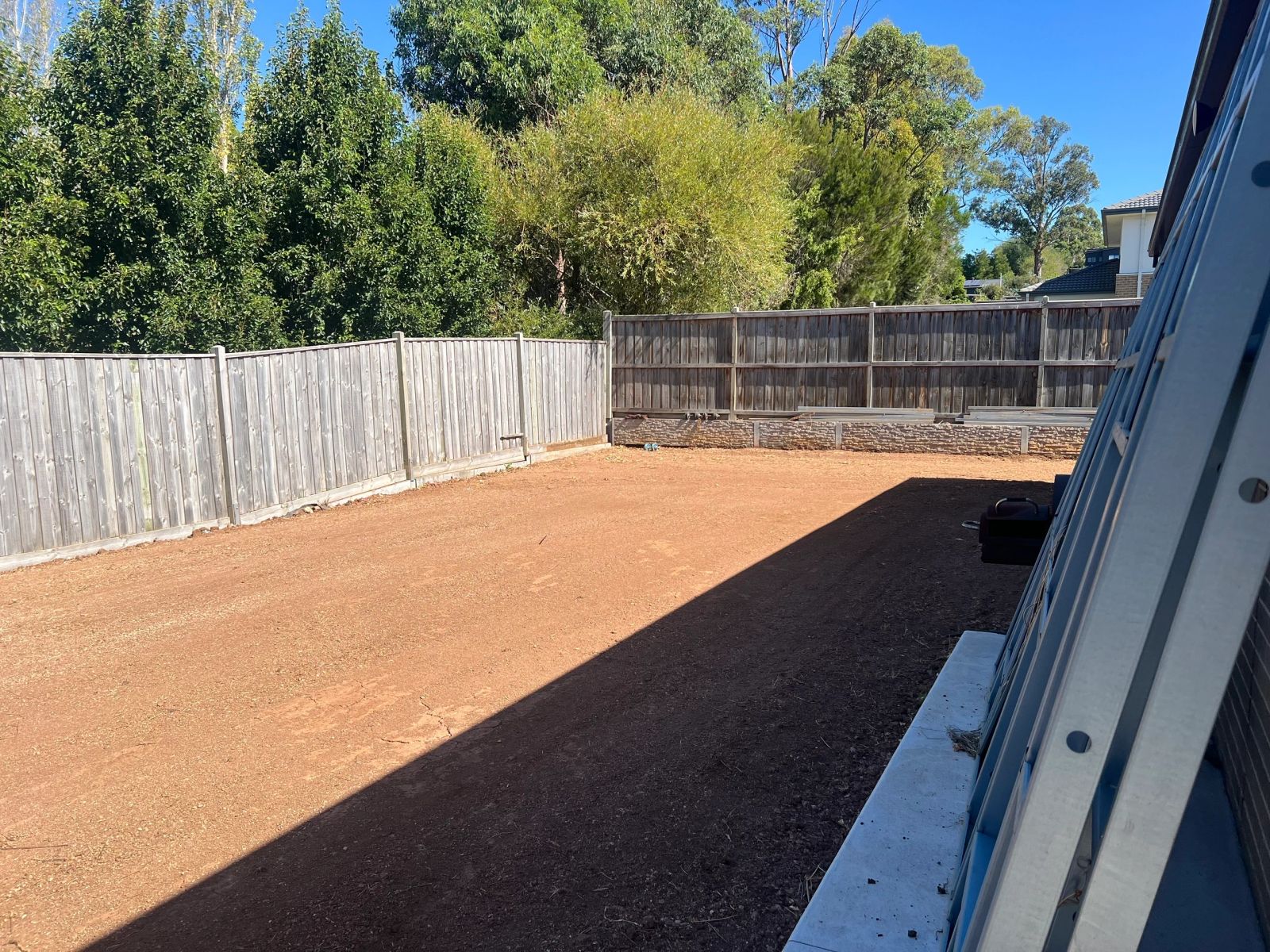 Backyard Preparation
